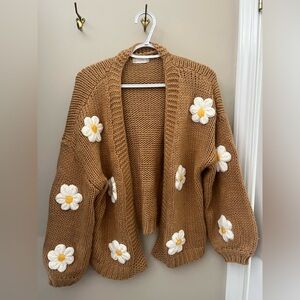 Boutique Flower Cardigan